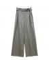 allureville（アルアバイル）の古着「ストレッチヨークレスパンツ」｜グレー
