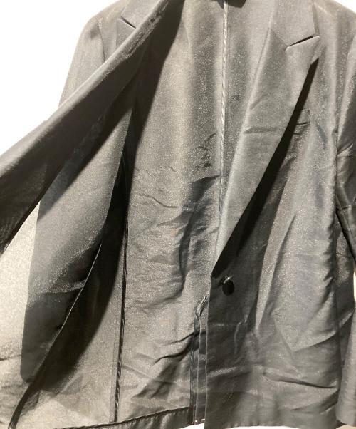 allureville（アルアバイル）allureville (アルアバイル) ライトオーガンジーシアージャケット ブラック サイズ:2の古着・服飾アイテム