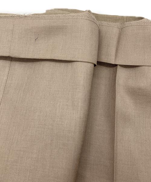 allureville（アルアバイル）allureville (アルアバイル) エアリービエラタックパンツ ベージュ サイズ:1の古着・服飾アイテム