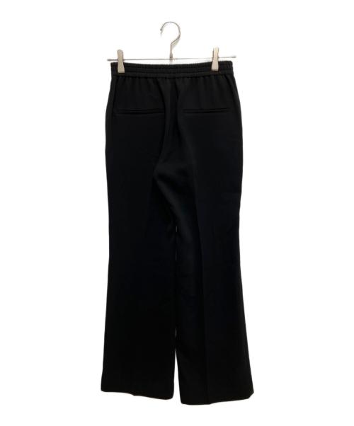 AP STUDIO（エーピーストゥディオ）AP STUDIO (エーピーストゥディオ) ジョーゼットプルオンパンツ ブラック サイズ:34の古着・服飾アイテム