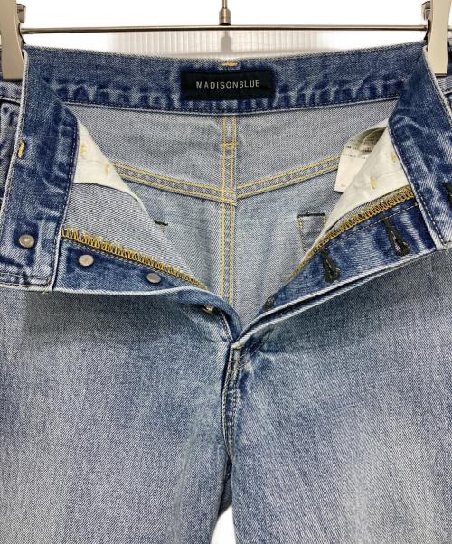 MADISON BLUE（マディソンブルー）MADISON BLUE (マディソンブルー) TAPERED DENIM PANTS インディゴ サイズ:00(XS)の古着・服飾アイテム