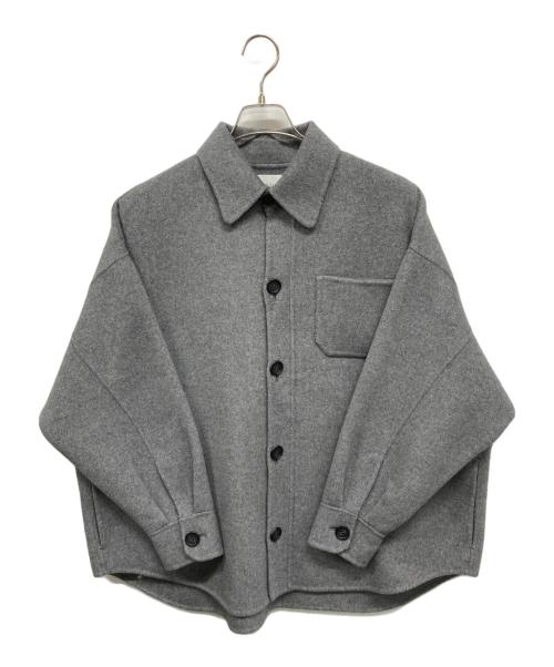 upper hights（アッパーハイツ）upper hights (アッパーハイツ) Seagull シャツジャケット グレー サイズ:SIZE 0の古着・服飾アイテム