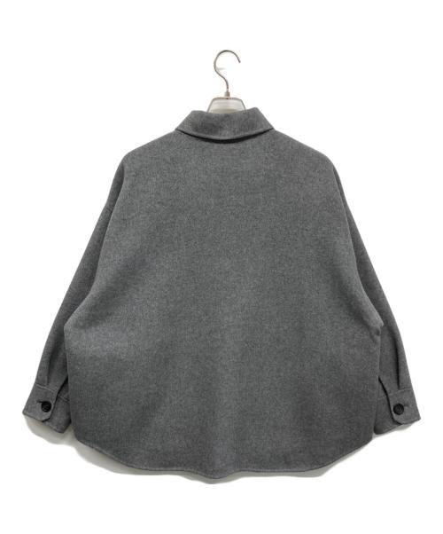 upper hights（アッパーハイツ）upper hights (アッパーハイツ) Seagull シャツジャケット グレー サイズ:SIZE 0の古着・服飾アイテム