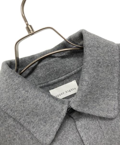 upper hights（アッパーハイツ）upper hights (アッパーハイツ) Seagull シャツジャケット グレー サイズ:SIZE 0の古着・服飾アイテム