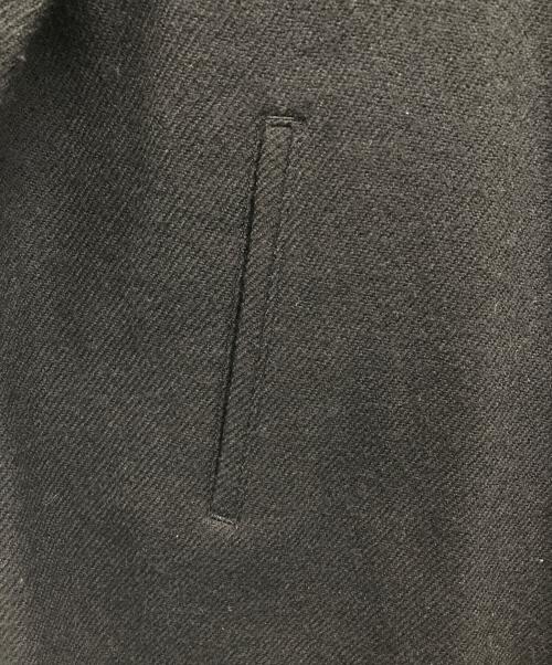 KAGURE（カグレ）KAGURE (カグレ) ウールサージワイドワンピース ブラック サイズ:SIZE　FREEの古着・服飾アイテム