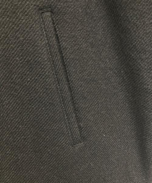 KAGURE（カグレ）KAGURE (カグレ) ウールサージワイドワンピース ブラック サイズ:SIZE　FREEの古着・服飾アイテム