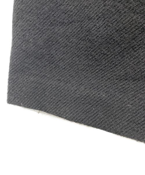 KAGURE（カグレ）KAGURE (カグレ) ウールサージワイドワンピース ブラック サイズ:SIZE　FREEの古着・服飾アイテム