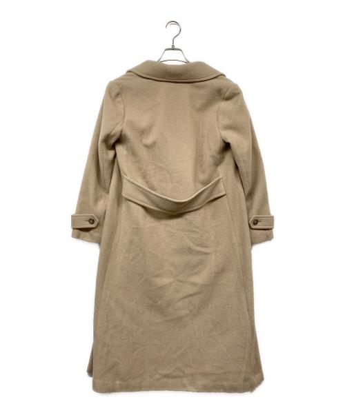 NATURAL BEAUTY BASIC（ナチュラルビューティーベーシック）NATURAL BEAUTY BASIC (ナチュラルビューティーベーシック) ビッグカラーダブルチェスターコート ベージュ サイズ:M 未使用品の古着・服飾アイテム