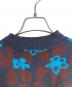 中古・古着 TTT MSW (ティー) Flower camo knit polo ネイビー サイズ:Ｍ：13000円