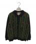 TTT MSW（ティー）の古着「Flower Jacquard Knit Cardigan」｜ブラック