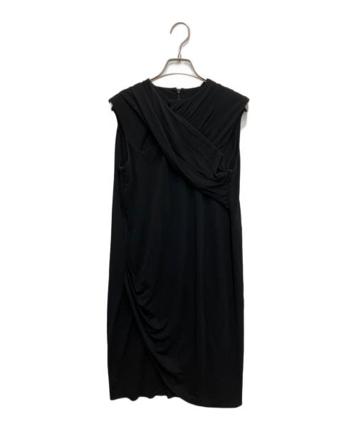 VERSACE（ヴェルサーチェ）VERSACE (ヴェルサーチェ) ノースリーブワンピース ブラック サイズ:38の古着・服飾アイテム