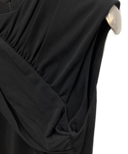 VERSACE（ヴェルサーチェ）VERSACE (ヴェルサーチェ) ノースリーブワンピース ブラック サイズ:38の古着・服飾アイテム