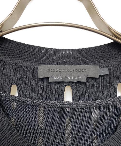 ALEXANDER WANG（アレキサンダー・ワン）ALEXANDER WANG (アレキサンダー・ワン) ニットワンピース ブラック サイズ:Sの古着・服飾アイテム