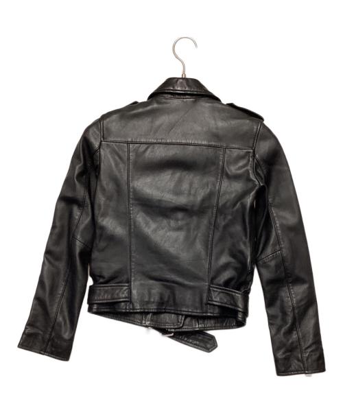 ALL SAINTS（オールセインツ）ALL SAINTS (オールセインツ) レザーダブルライダースジャケット ブラック サイズ:不明の古着・服飾アイテム