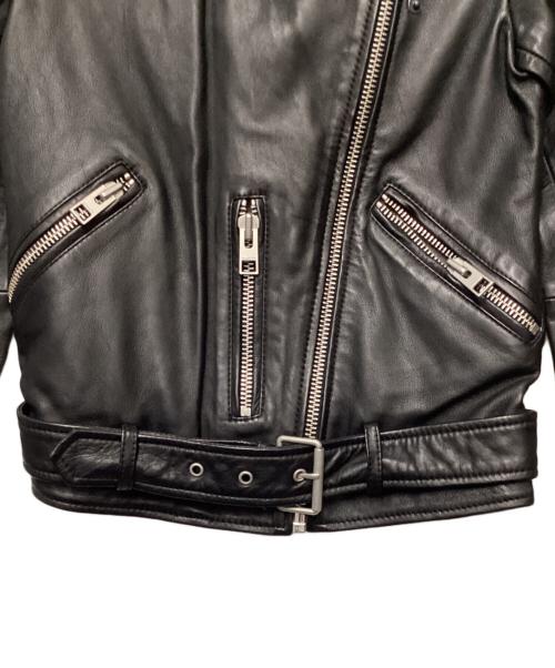 ALL SAINTS（オールセインツ）ALL SAINTS (オールセインツ) レザーダブルライダースジャケット ブラック サイズ:不明の古着・服飾アイテム