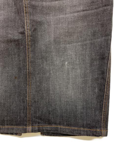 GUCCI（グッチ）GUCCI (グッチ) デニムスカート ブラック サイズ:40の古着・服飾アイテム