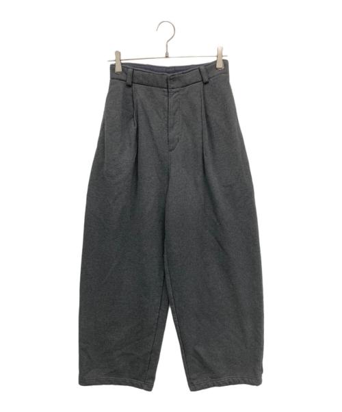 ETRE TOKYO（エトレトウキョウ）ETRE TOKYO (エトレトウキョウ) スウェットタックパンツ チャコールグレー サイズ:SIZE S 未使用品の古着・服飾アイテム