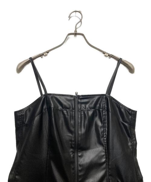 Adam et Rope（アダム エ ロペ）Adam et Rope (アダム エ ロペ) オールインワン ブラック サイズ:F 未使用品の古着・服飾アイテム