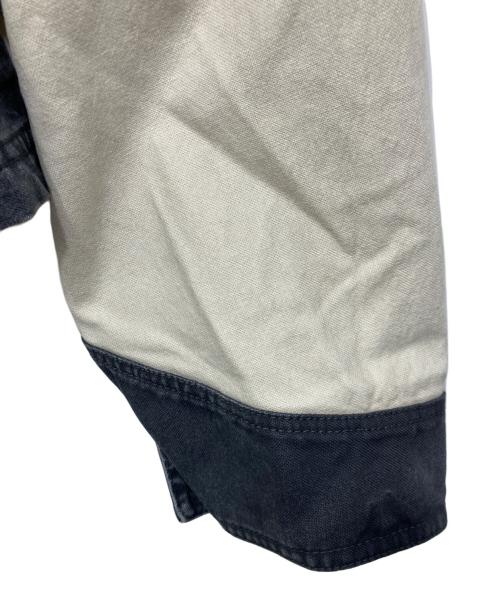 MAISON SPECIAL（メゾンスペシャル）MAISON SPECIAL (メゾンスペシャル) Aging Processing Color Block Oxford Jacket ブラック サイズ:Free 未使用品の古着・服飾アイテム