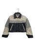 MAISON SPECIAL（メゾンスペシャル）の古着「Aging Processing Color Block Oxford Jacket」｜ブラック