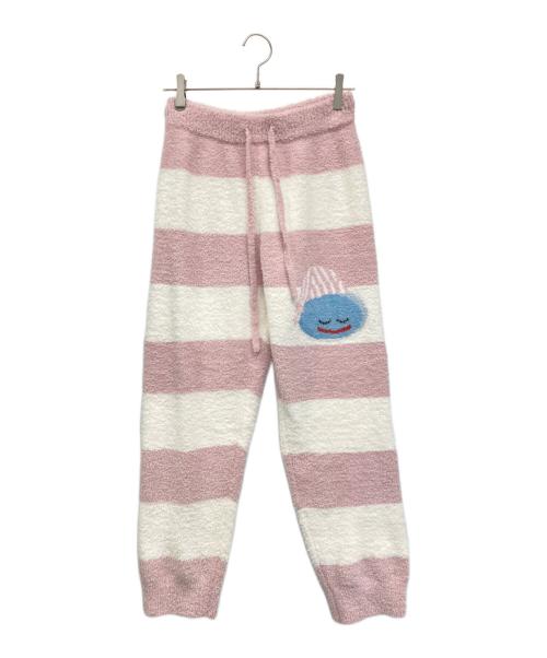 gelato pique（ジェラートピケ）gelato pique (ジェラートピケ) ドラゴンクエスト (ドラゴンクエスト) ベビモコプルオーバー&ボーダーロングパンツセット ピンク サイズ:FREE 未使用品の古着・服飾アイテム