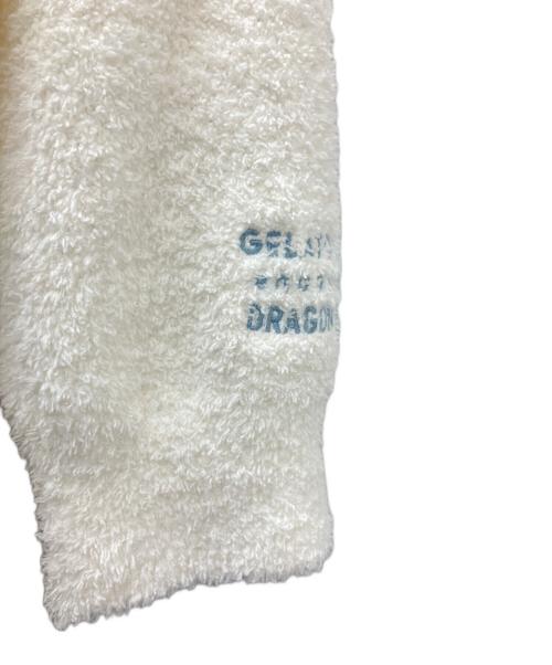 GELATO PIQUE HOMME（ジェラートピケ オム）GELATO PIQUE HOMME ドラゴンクエスト (ドラゴンクエスト) GELATO PIQUE HOMME(ジェラートピケ オム)ベビモコプルオーバー&ボーダーロングパンツセット ブルー サイズ:Ｍ 未使用品の古着・服飾アイテム