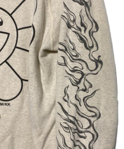 SAINT MICHAEL（セントマイケル）SAINT MICHAEL (セントマイケル) 村上隆 (ムラカミタカシ) 21SS MURAKAMI Hoodie オートミール サイズ:Lの古着・服飾アイテム