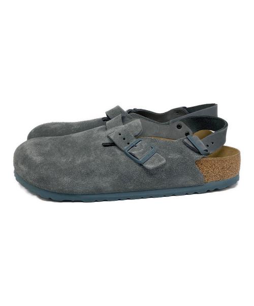 BIRKENSTOCK（ビルケンシュトック）BIRKENSTOCK (ビルケンシュトック) スウェードサンダル グレー サイズ:28㎝の古着・服飾アイテム