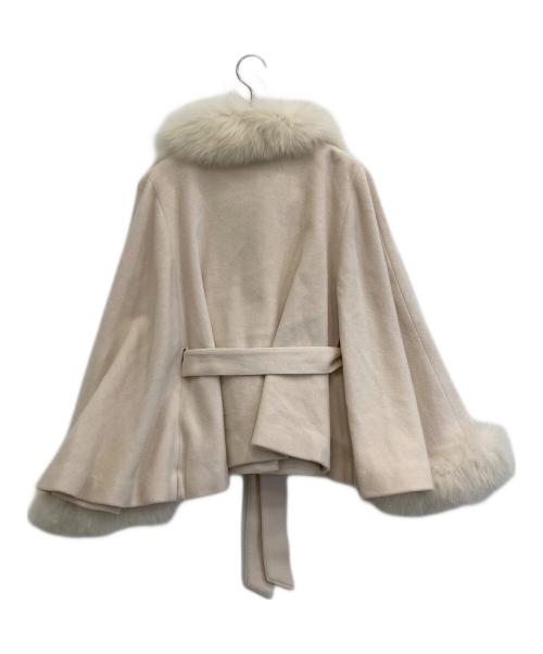 Noela（ノエラ）Noela (ノエラ) ポンチョコート アイボリー サイズ:Fの古着・服飾アイテム