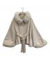 Noela（ノエラ）の古着「ポンチョコート」｜アイボリー