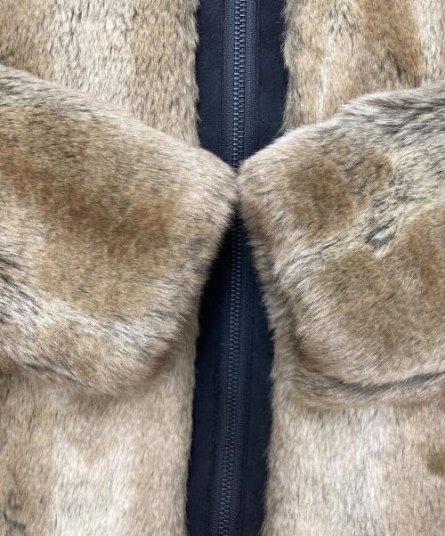EVER AFTER（エバーアフター）EVER AFTER (エバーアフター) BEAUTY IN SIMPLICITY FAKE FUR COAT　EVA-06103 ブラウン サイズ:1の古着・服飾アイテム