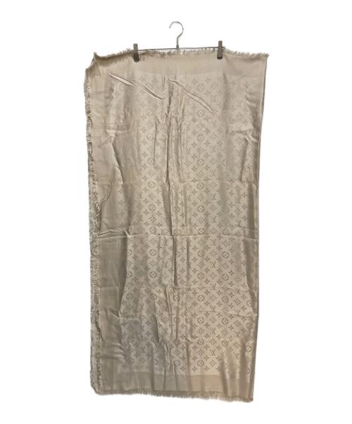 LOUIS VUITTON（ルイ ヴィトン）LOUIS VUITTON (ルイ ヴィトン) ショール ベージュの古着・服飾アイテム