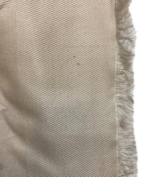 LOUIS VUITTON（ルイ ヴィトン）LOUIS VUITTON (ルイ ヴィトン) ショール ベージュの古着・服飾アイテム