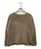 FRAMeWORKフレームワーク）の古着「FOX/CASHMERE （フォックス　カシミヤ） ボートネック プルオーバー」｜ベージュ