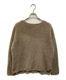 FRAMeWORK（フレームワーク）の古着「FOX/CASHMERE （フォックス　カシミヤ） ボートネック プルオーバー」｜ベージュ