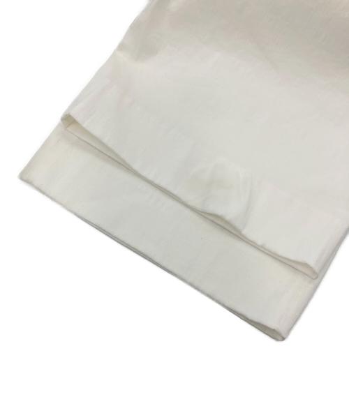 MUSE de Deuxieme Classe（ミューズ ドゥーズィエム クラス）MUSE de Deuxieme Classe (ミューズ ドゥーズィエム クラス) stretch twill タックパンツ ホワイト サイズ:38の古着・服飾アイテム