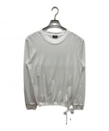 DIESEL（ディーゼル）の古着「レイヤード風ロングスリーブカットソー」｜ホワイト