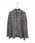 REMI RELIEF（レミレリーフ）の古着「VIYELLA CHECK 2WAY SHIRT」｜グレー