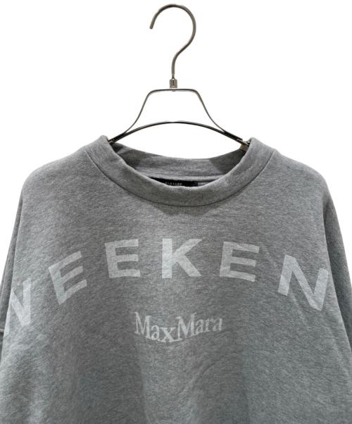 WEEKEND Max Mara（ウィークエンド マックスマーラ）WEEKEND Max Mara (ウィークエンド マックスマーラ) 裏起毛ロゴスウェット　2515921021 グレー サイズ:XLの古着・服飾アイテム