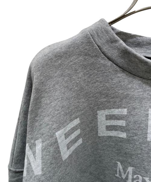 WEEKEND Max Mara（ウィークエンド マックスマーラ）WEEKEND Max Mara (ウィークエンド マックスマーラ) 裏起毛ロゴスウェット　2515921021 グレー サイズ:XLの古着・服飾アイテム