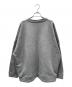 WEEKEND Max Mara (ウィークエンド マックスマーラ) 裏起毛ロゴスウェット　2515921021 グレー サイズ:XL：15000円