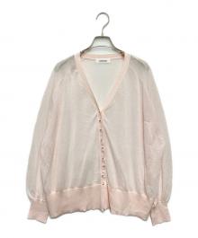 ARPEGE STORY（アルページュストーリー）の古着「大人のシアーカーデ」｜ピンク