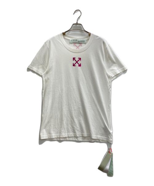 OFFWHITE（オフホワイト）OFFWHITE (オフホワイト) PAINTED ARROW CASUAL TEE ホワイト サイズ:Lの古着・服飾アイテム