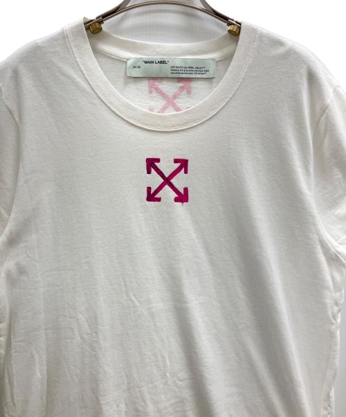 OFFWHITE（オフホワイト）OFFWHITE (オフホワイト) PAINTED ARROW CASUAL TEE ホワイト サイズ:Lの古着・服飾アイテム