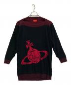 Vivienne Westwood RED LABELヴィヴィアンウエストウッドレッドレーベル）の古着「オーブデザインニット」｜ブラック