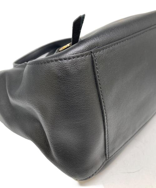 BOLDRINI SELLERIA（ボルドリーニ セレリア）BOLDRINI SELLERIA (ボルドリーニ セレリア) ラウンドトート (S) ブラック サイズ:-の古着・服飾アイテム