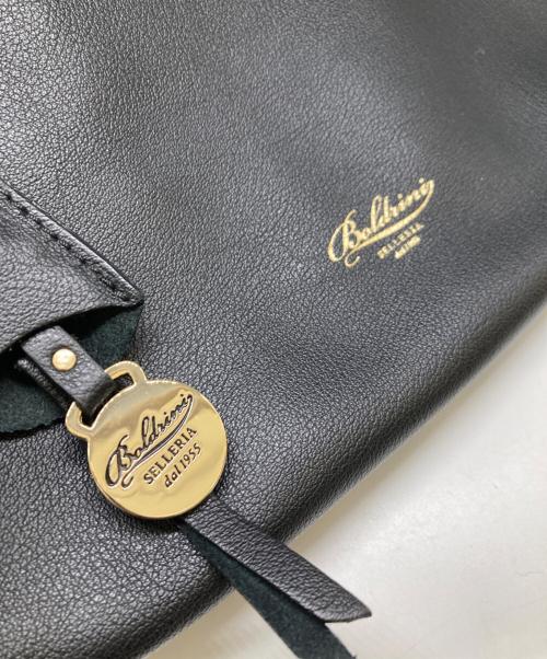 BOLDRINI SELLERIA（ボルドリーニ セレリア）BOLDRINI SELLERIA (ボルドリーニ セレリア) ラウンドトート (S) ブラック サイズ:-の古着・服飾アイテム