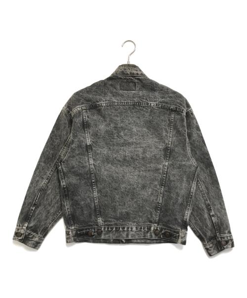 LEVI'S（リーバイス）LEVI'S (リーバイス) ケミカルウォッシュデニムジャケット ブラック サイズ:Sの古着・服飾アイテム