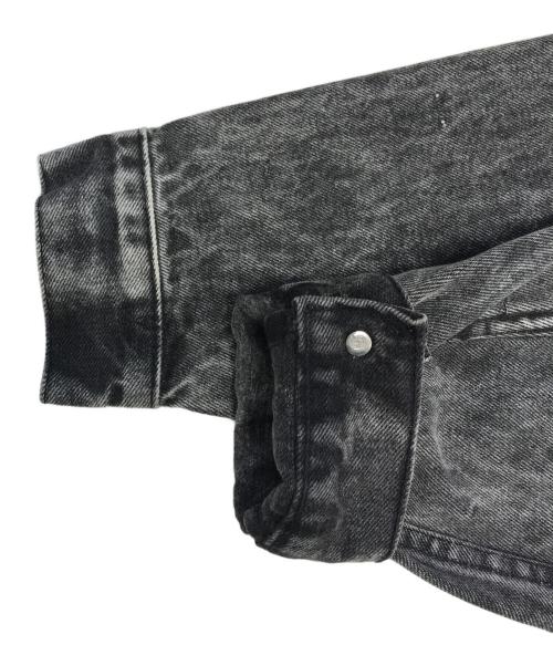 LEVI'S（リーバイス）LEVI'S (リーバイス) ケミカルウォッシュデニムジャケット ブラック サイズ:Sの古着・服飾アイテム
