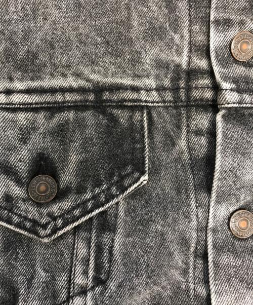 LEVI'S（リーバイス）LEVI'S (リーバイス) ケミカルウォッシュデニムジャケット ブラック サイズ:Sの古着・服飾アイテム